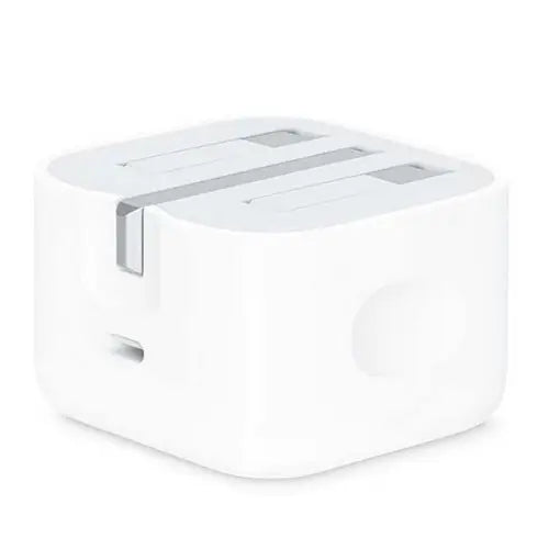 20W USB-C Power Adapter (3-Pin) – Fast Charging for iPhone & iPad